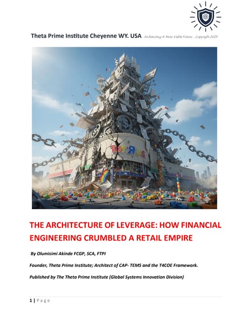 The Architecture of Leverage The Architecture of Leverage