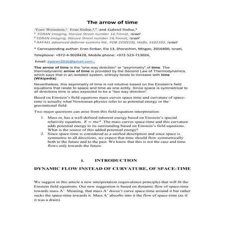 The arrow of time | PDF