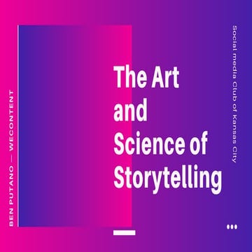 The Art and Science of Storytelling | PDF