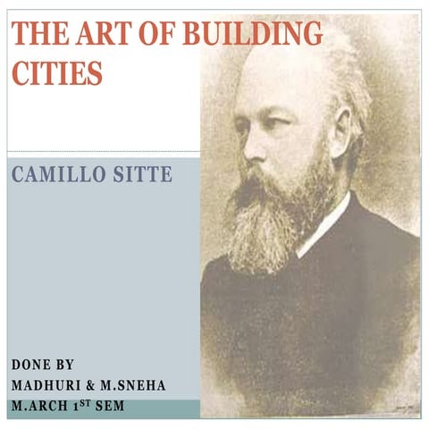 The art of building cities