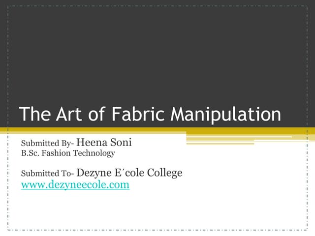  Heena Soni,B.Sc fashion Technology+2 years Diploma