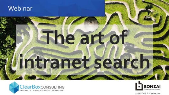 The art of intranet search