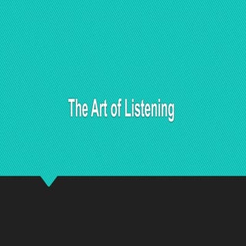 Art of listening 1234@#$&£§√=€¢✓^]¢™[¢[¢°