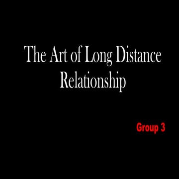 The Art of Long Distance Relationship.pptx