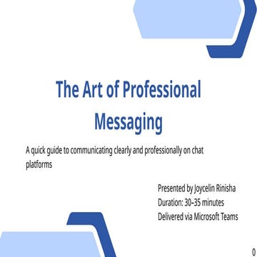 Mastering Professional Messaging: Clear & Respectful Workplace Chat ...
