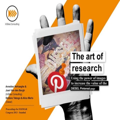 The Art of Research: Using the power of images to increase the value of the D...