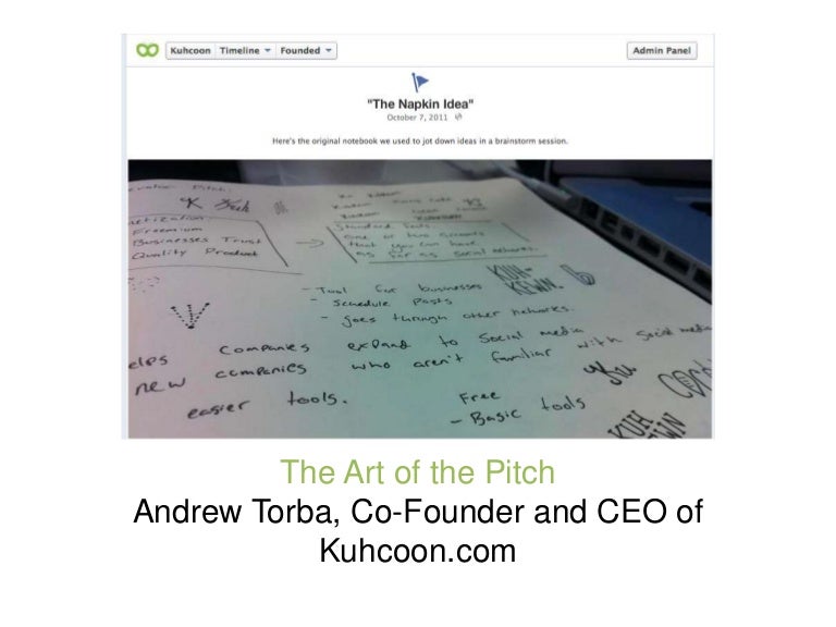 The Art of the Pitch Deck