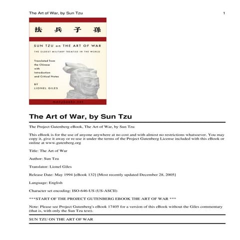 The Art Of War