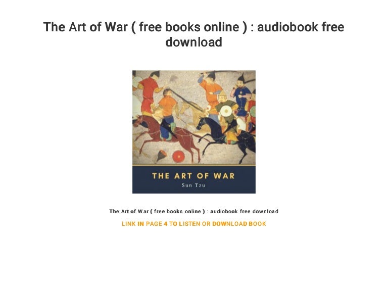 The Art of War ( free books online ) : audiobook free download