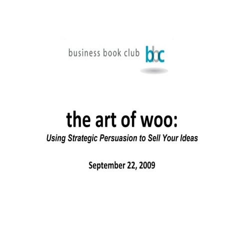The Art Of Woo