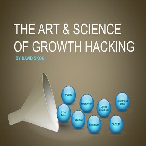 The art and science of growth hacking at MassTLC Marketing Summit April 2014