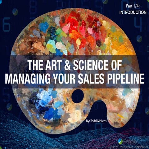 The Art & Science of Sales Pipeline Management (Introduction)