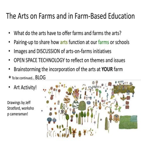 Presentation - Curriculum Design for Experiential Farm-Based Learning ...
