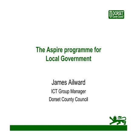 The Aspire Programme For Local Government