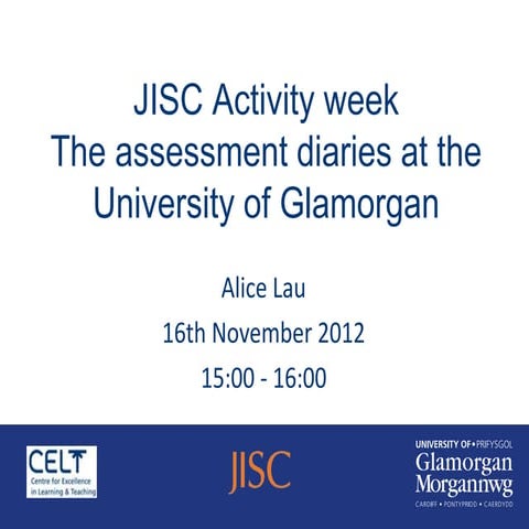 The assessment diaries