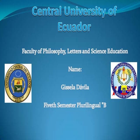 The assignment process of the Higher education  por Gissela Davila