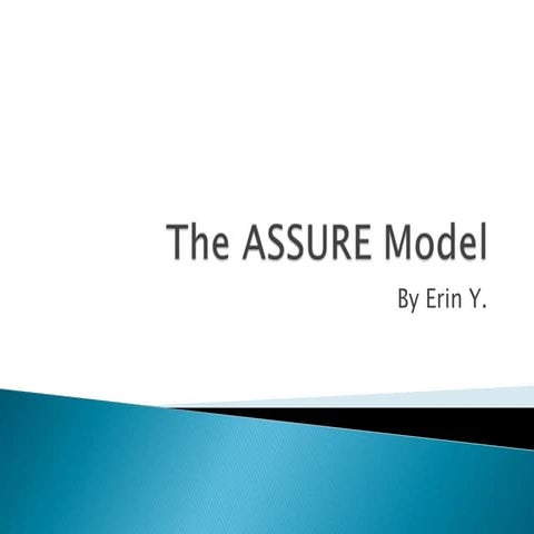 The Assure Model | PPTX | Education