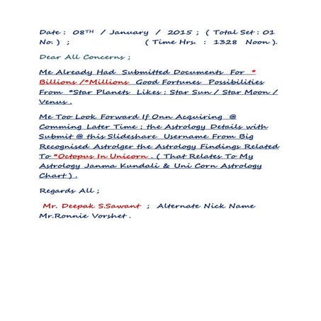 ^^ The astrology findings related to octopus in unicorn @ comming later time  ) ^^.