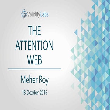 The Attention Web (Berlin 18 October 2016)
