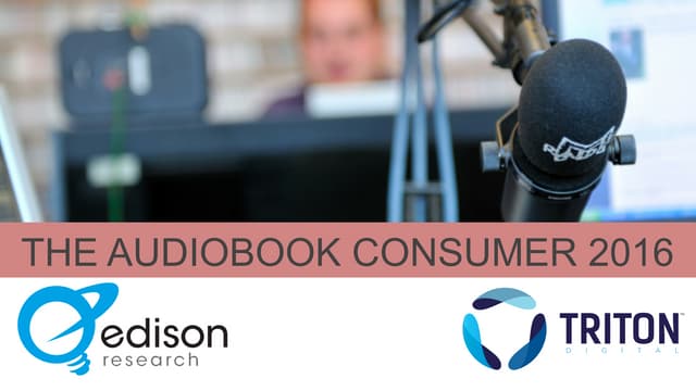 The Audiobook Consumer 2016