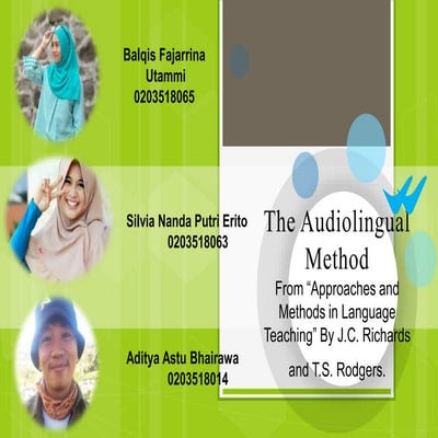 The audiolingual method