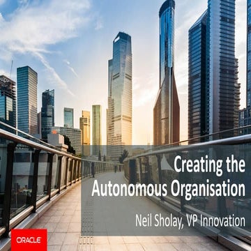The Autonomous Org