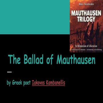 The ballad of mauthausen