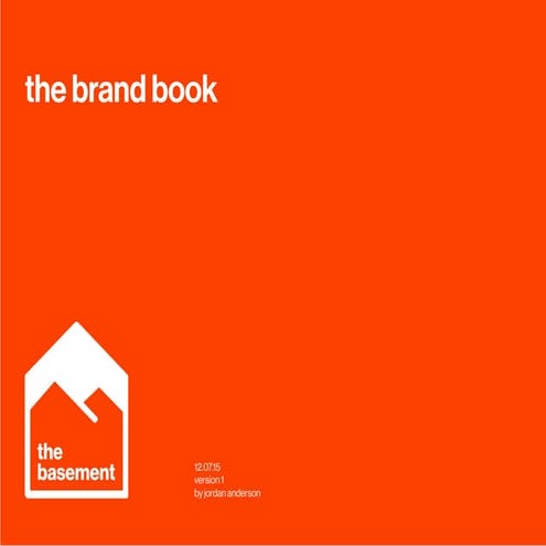 The Basement - brand book