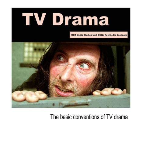 The basic conventions_of_tv_drama