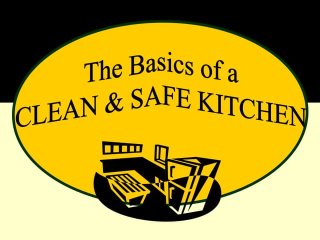 Basic Kitchen Rules Pptx