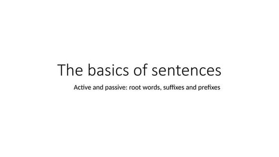 The basics of sentences session 10pptx.pptx