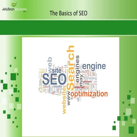 The basics of seo presentation w template | PPT