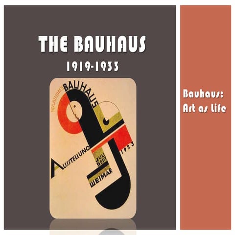 The bauhaus presentation 