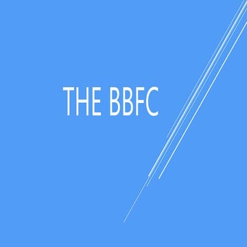 The bbfc