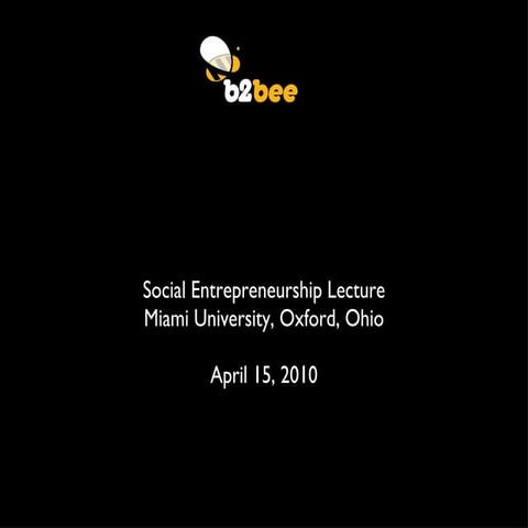 B2Bee. A Hybrid Business. | PPT