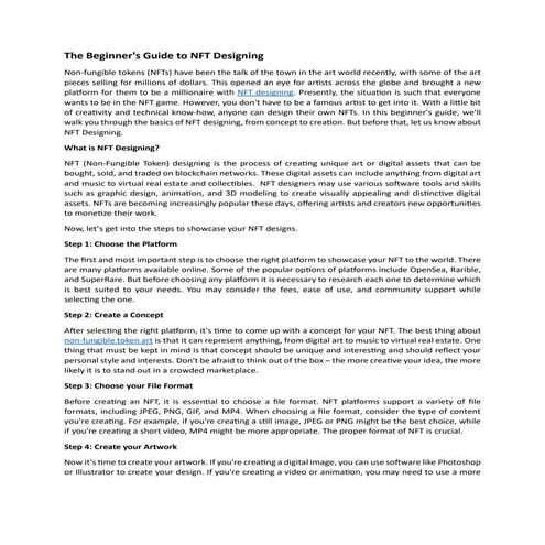 The Beginner's Guide to NFT Designing.pdf