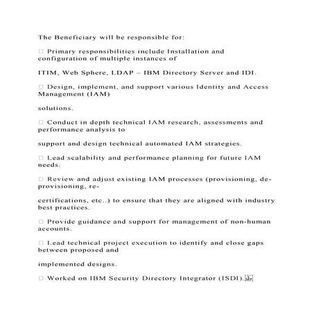 The Beneficiary will be responsible for Primary responsibiliti.docx