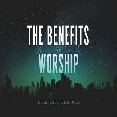 The benefits of being here!