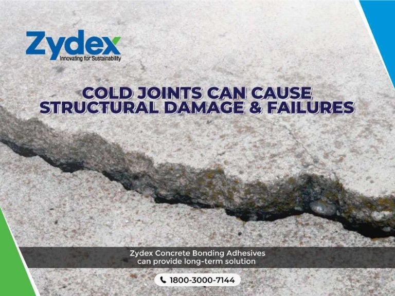 The benefits of concrete bonding adhesives on cold joints