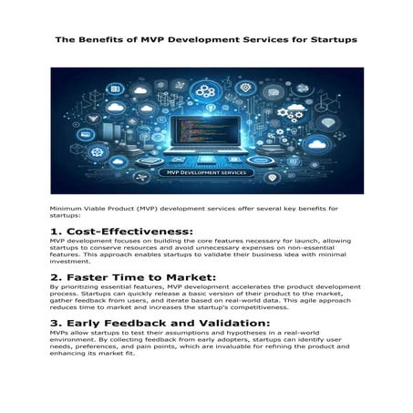 The Benefits of MVP Development Services for Startups.pdf
