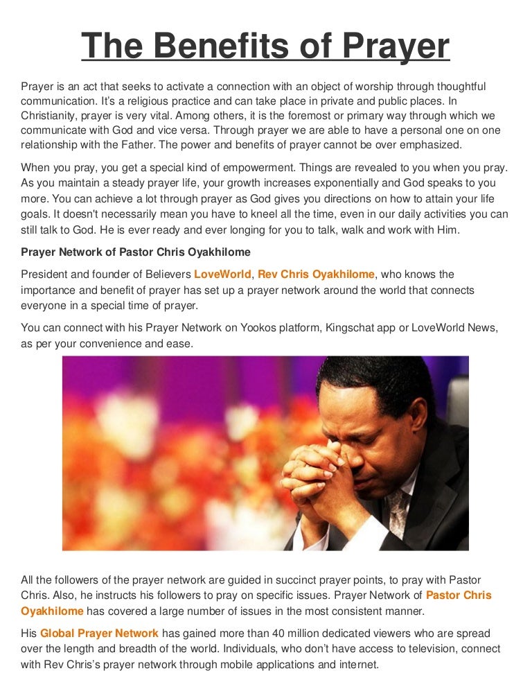 The Benefits Of Prayer the-benefits-of-prayer