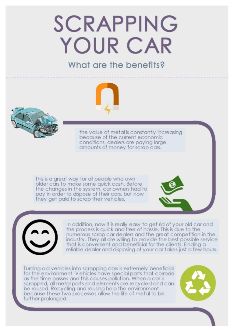 The Benefits of Scrapping your Car