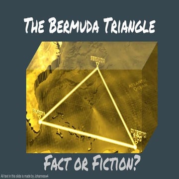The mystery of the bermuda triangle | PPTX