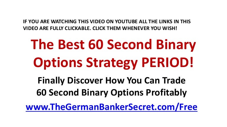 60 second binary options brokers