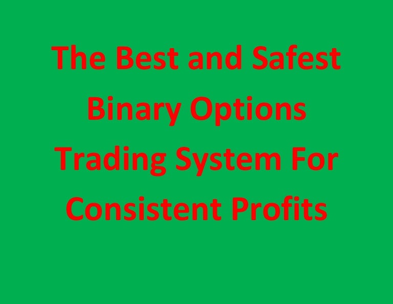 Safest options trading