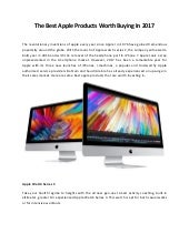 The best apple products worth buying