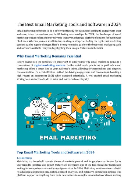 Stunning B2B Email Marketing Software For Technology Companies image