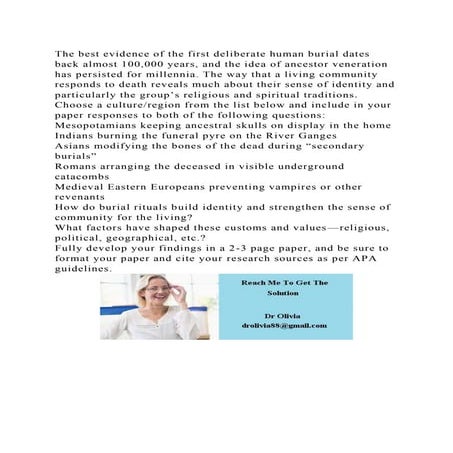 The best evidence of the first deliberate human burial dates back al.docx