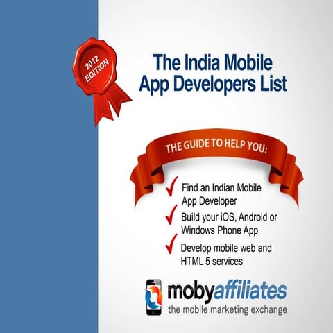 The best indian mobile app developers
