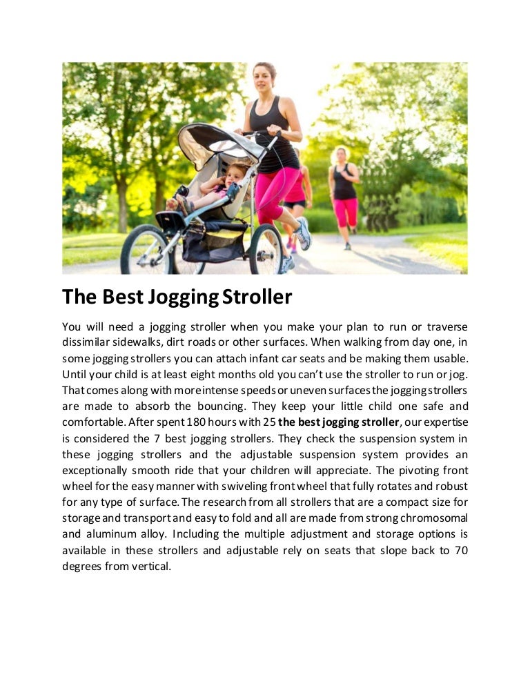 best stroller for dirt roads